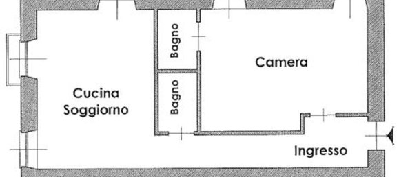 2 rooms Apartment in Turin, Italy No. 196738 21