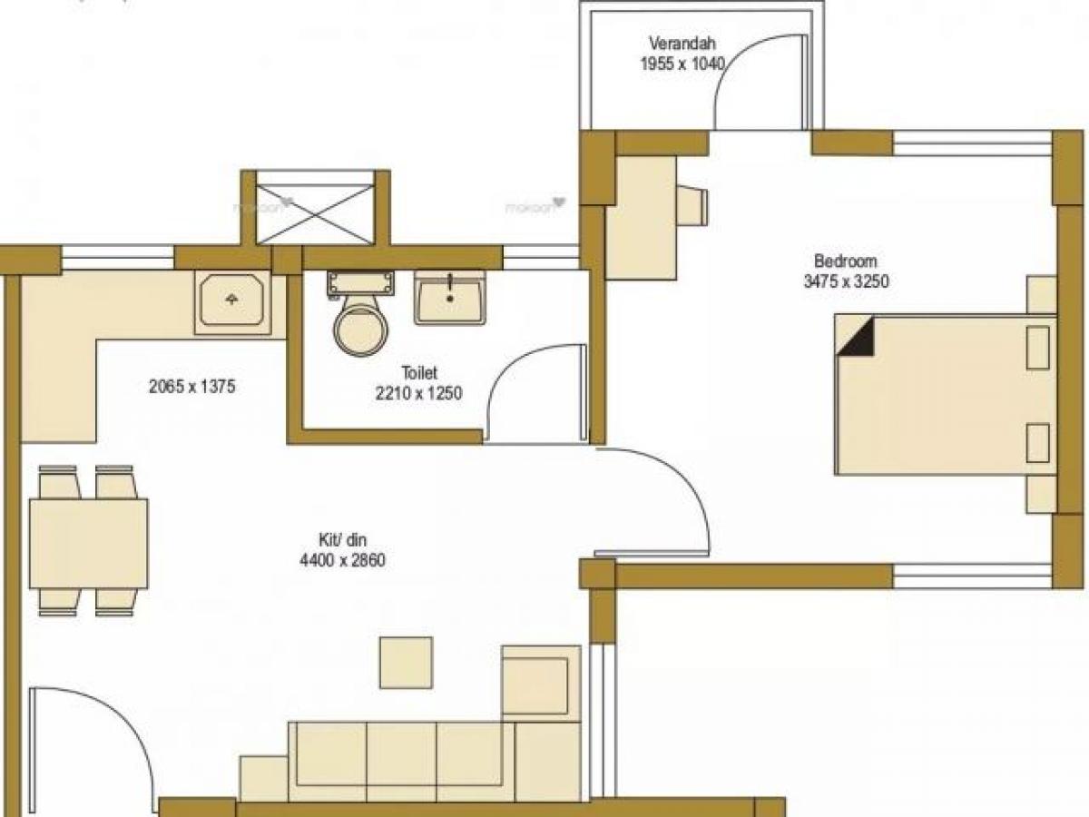 Studio in Kolkata, India No. 2889