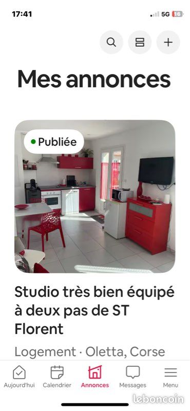 Studio in Oletta, France No. 356042