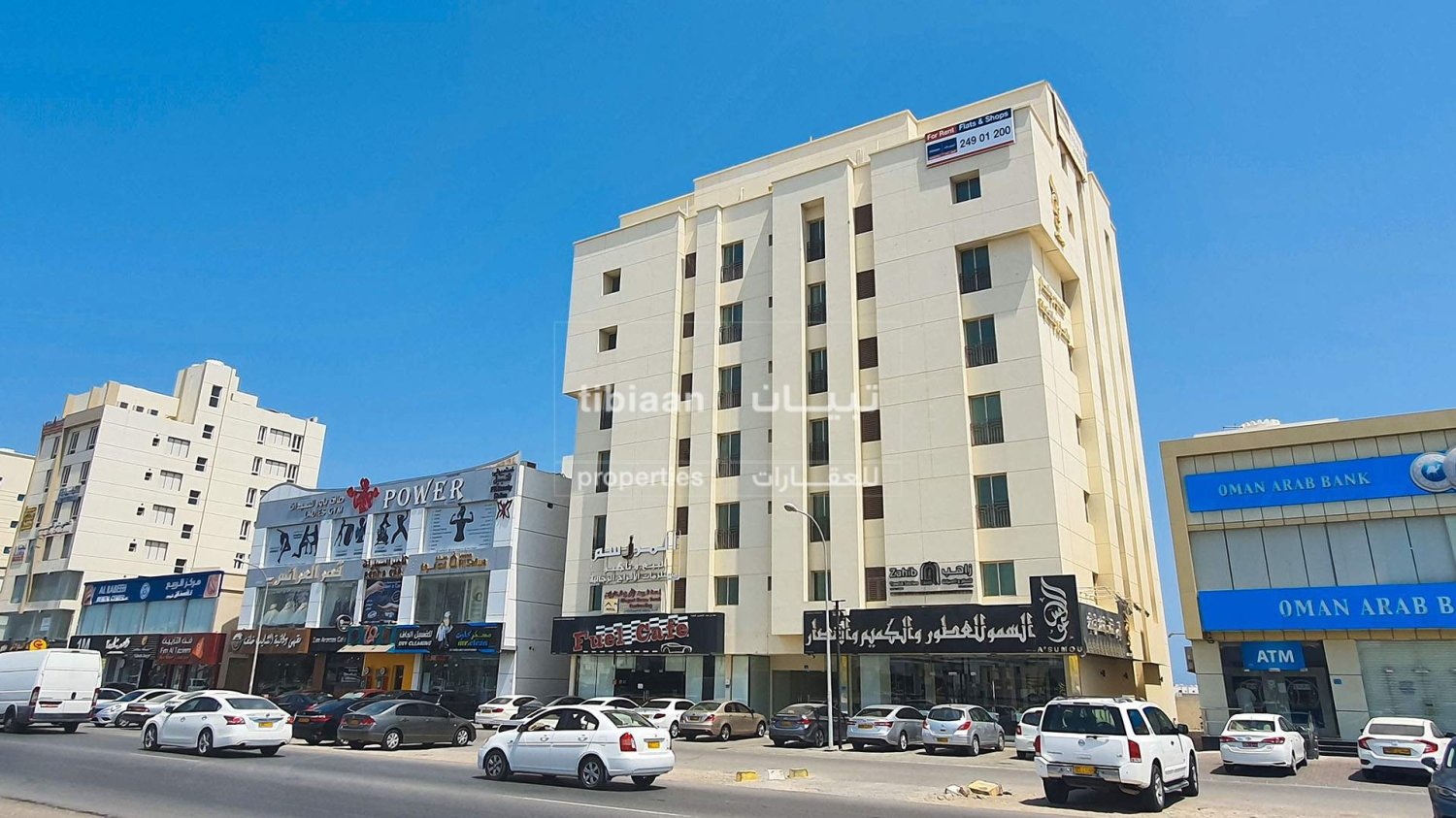 Apartamento de 2 dormitorios en As Sib, Oman No. 828