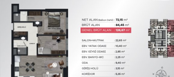 Apartment 1+1 in Izmir, Turkey No. 17920 9