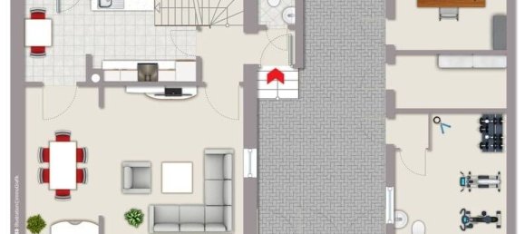 3غرفة منزل في Darmstadt-Dieburg, Germany رقم 287867 8