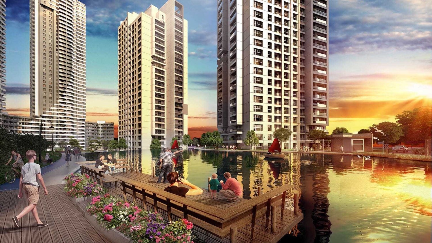 Квартира 3.5+1 в Marina Ankara, Анкара, Турция № 36671