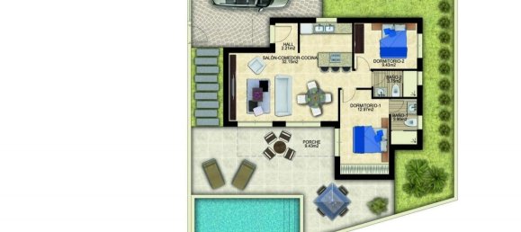 2 bedrooms Villa in Benijofar, Spain No. 286904 3