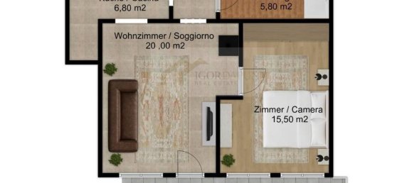 2 Schlafzimmer Wohnung in Trentino-Alto Adige, Italy, Nr. 378934 10