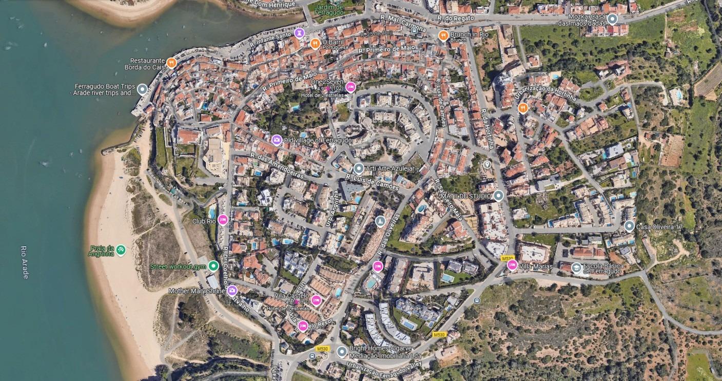 Grundstück in Ferragudo, Portugal, Nr. 127664