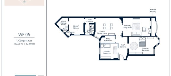6-Zimmer Wohnung in Charlottenburg, Germany, Nr. 55050 17