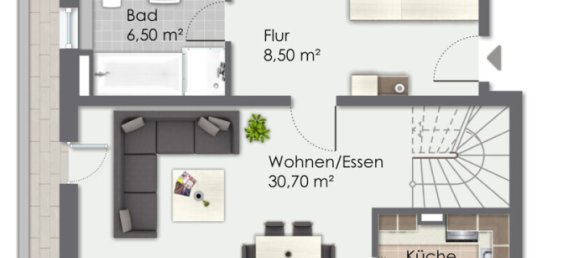 3 غرف نوم منزل ذو طابقين في Solingen, Germany رقم 319110 15