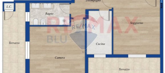 2-Zimmer Wohnung in Monterotondo, Italy, Nr. 46259 40
