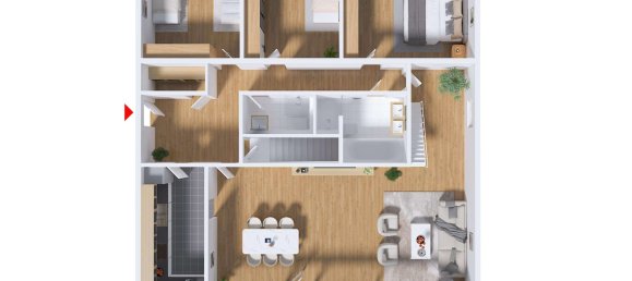 4غرفة بنغالو في Hildesheim, Germany رقم 206944 16