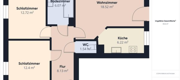 Квартира с 2 спальнями в Леондинг, Австрия № 131590 10