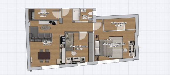 3-Zimmer Wohnung in Florence, Italy, Nr. 289687 18