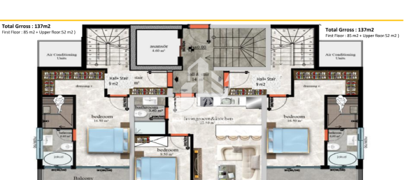 Apartment 1+1 in Kestel, Turkey No. 3249 12