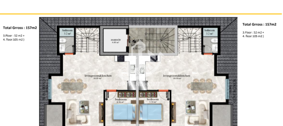 Apartment 1+1 in Kestel, Turkey No. 3249 14