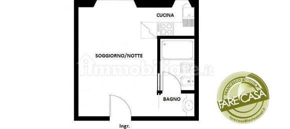 1 Schlafzimmer Wohnung in Milan, Italy, Nr. 379818 12