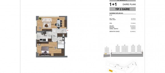 Apartamento de 2 divisões em Eyup, Turkey N.º 27229 18