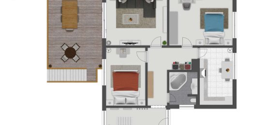 Дом с 3 спальнями в Штаакен, Германия № 18017 37