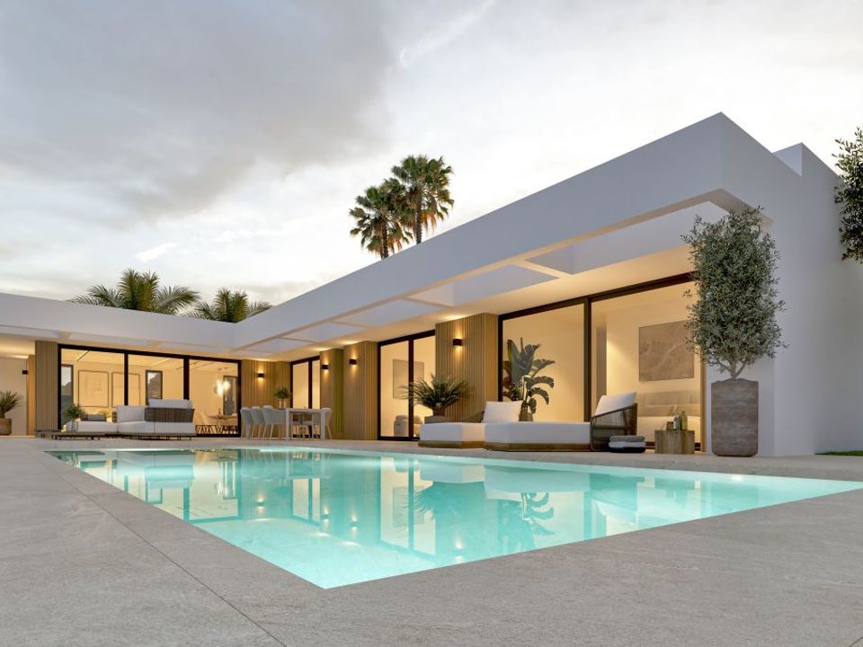 3 غرف نوم فيلا في Calpe, Spain رقم 184718