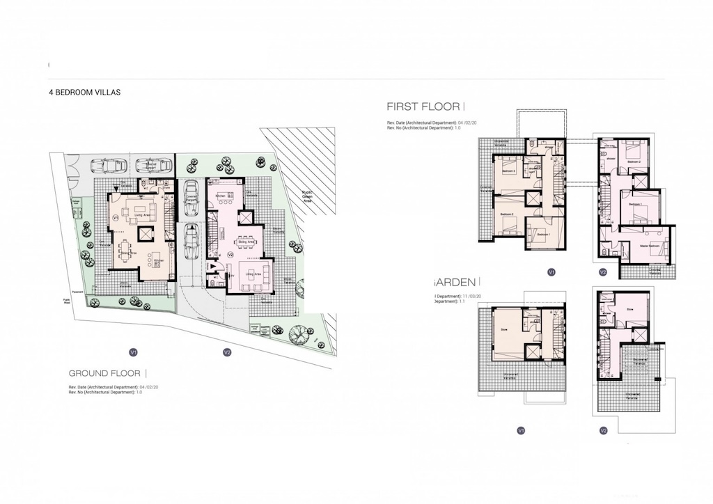 4 غرف نوم فيلا في Paphos, Cyprus رقم 3928