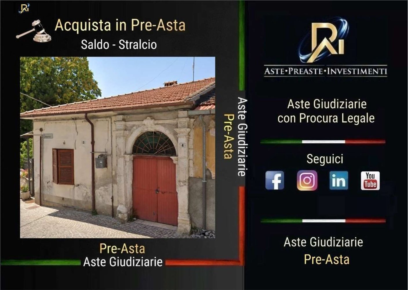 3 rooms Apartment in Pescina, Italy No. 183835