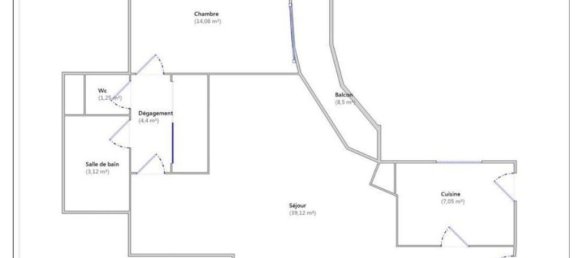 1 Schlafzimmer Wohnung in Nogent-sur-Marne, France, Nr. 351348 13