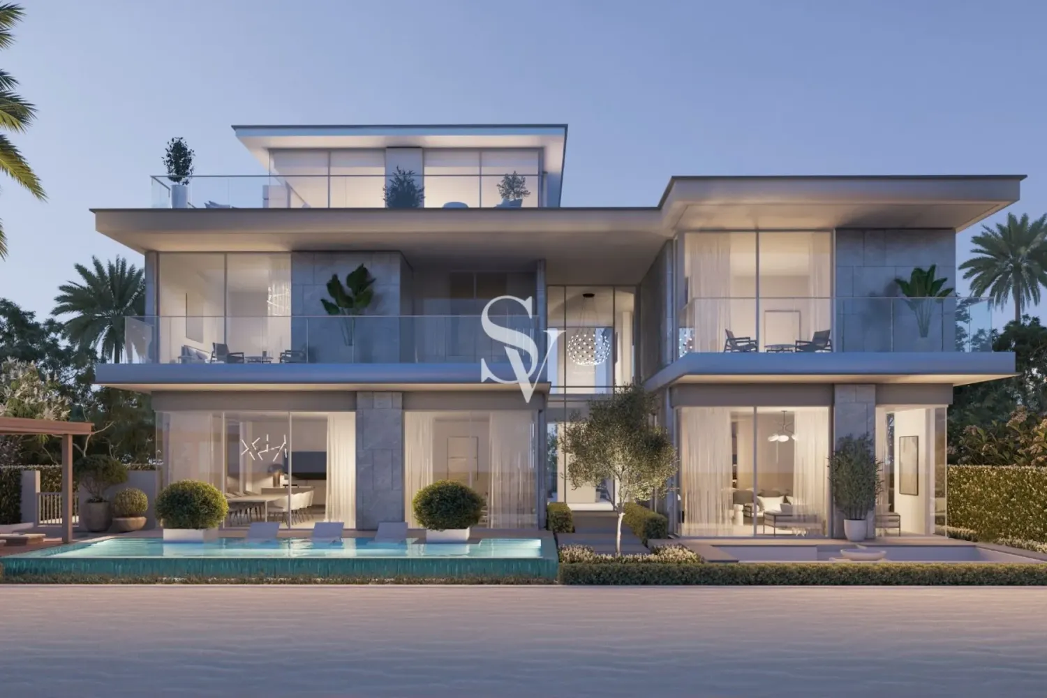 Villa de 6 dormitorios en Mohammed Bin Rashid City, UAE No. 107635