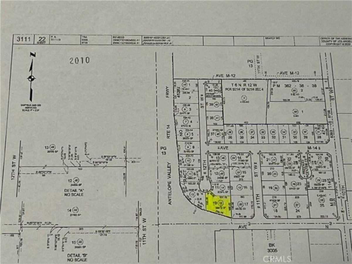 Terreno en Palmdale, USA No. 537920