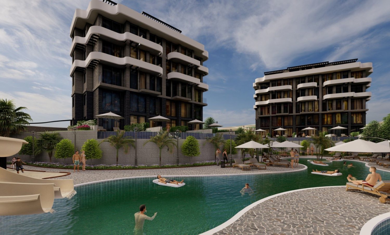 Apartment 2+1 in Kargicak, Turkey No. 12930