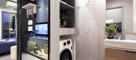 Кондоминиум  с 2 спальнями в IDEO SUKHUMVIT RAMA 4, Пляж Рейли, Таиланд № 27713 3