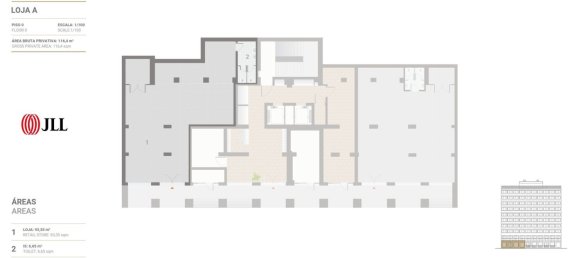 Entrepôt à Lisbon, Portugal 116m² No. 35929 2