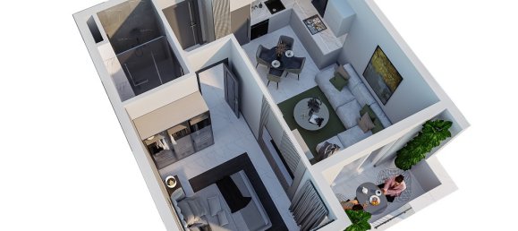 2 rooms Apartment in Alanya, Turkey No. 30334 20