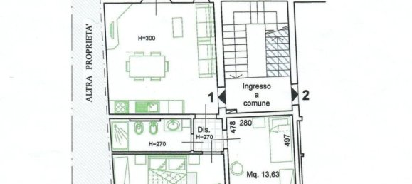 Apartamento de 3 divisões em Empoli, Italy N.º 283468 5