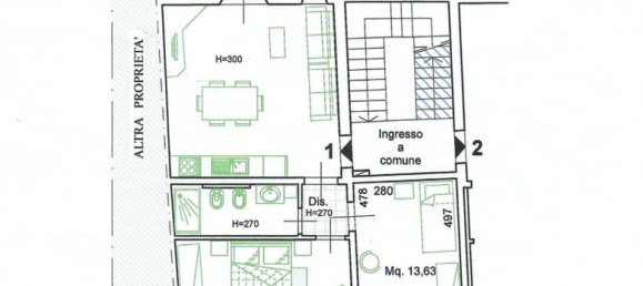 Apartamento de 3 divisões em Empoli, Italy N.º 283468 7