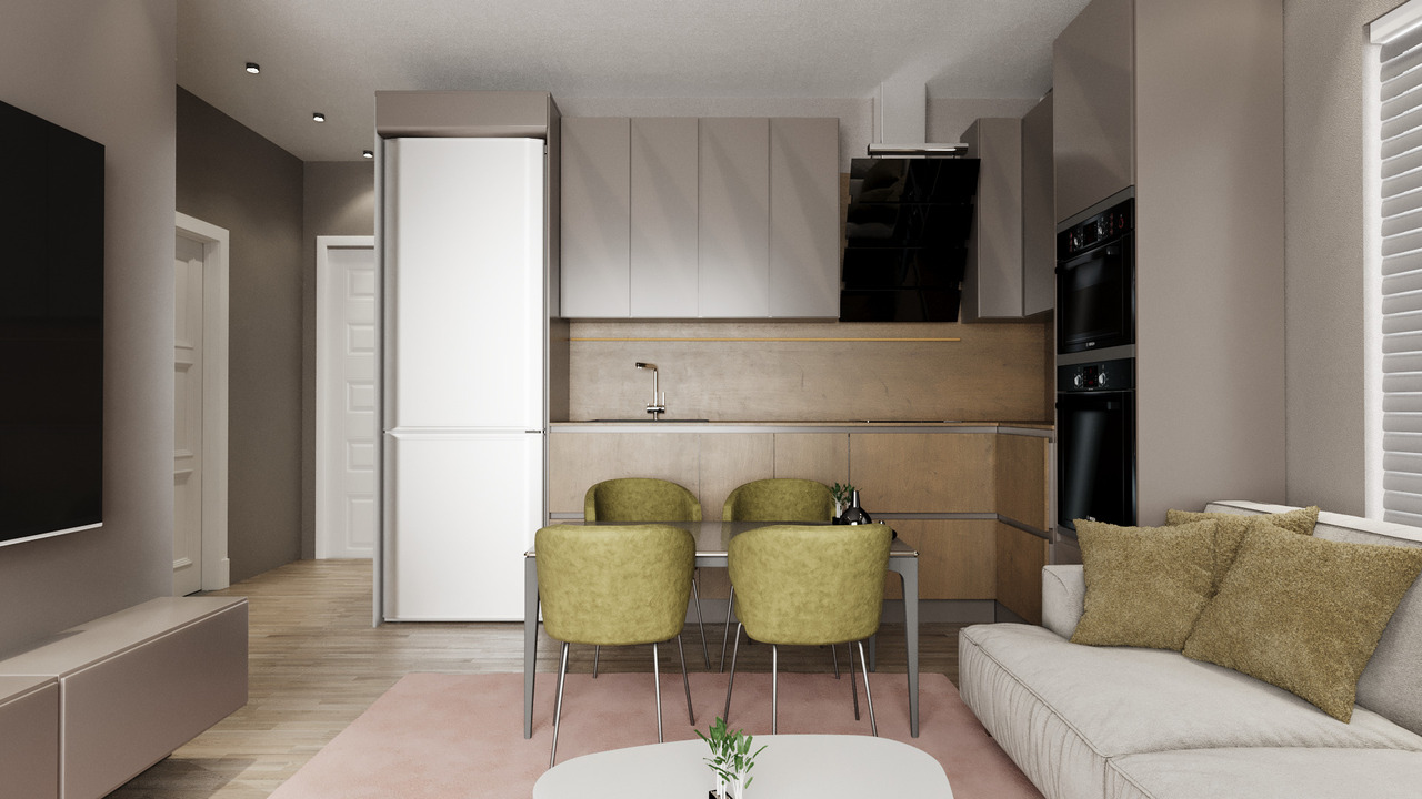 شقة 2+1 في Nirvana Tower, Okurcalar, Turkey رقم 38767