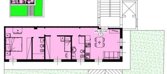 Penthouse de 3 divisões em Lentate sul Seveso, Italy N.º 3848 7