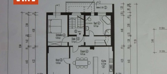 Duplex T2 em Wuppertal, Germany N.º 38430 14