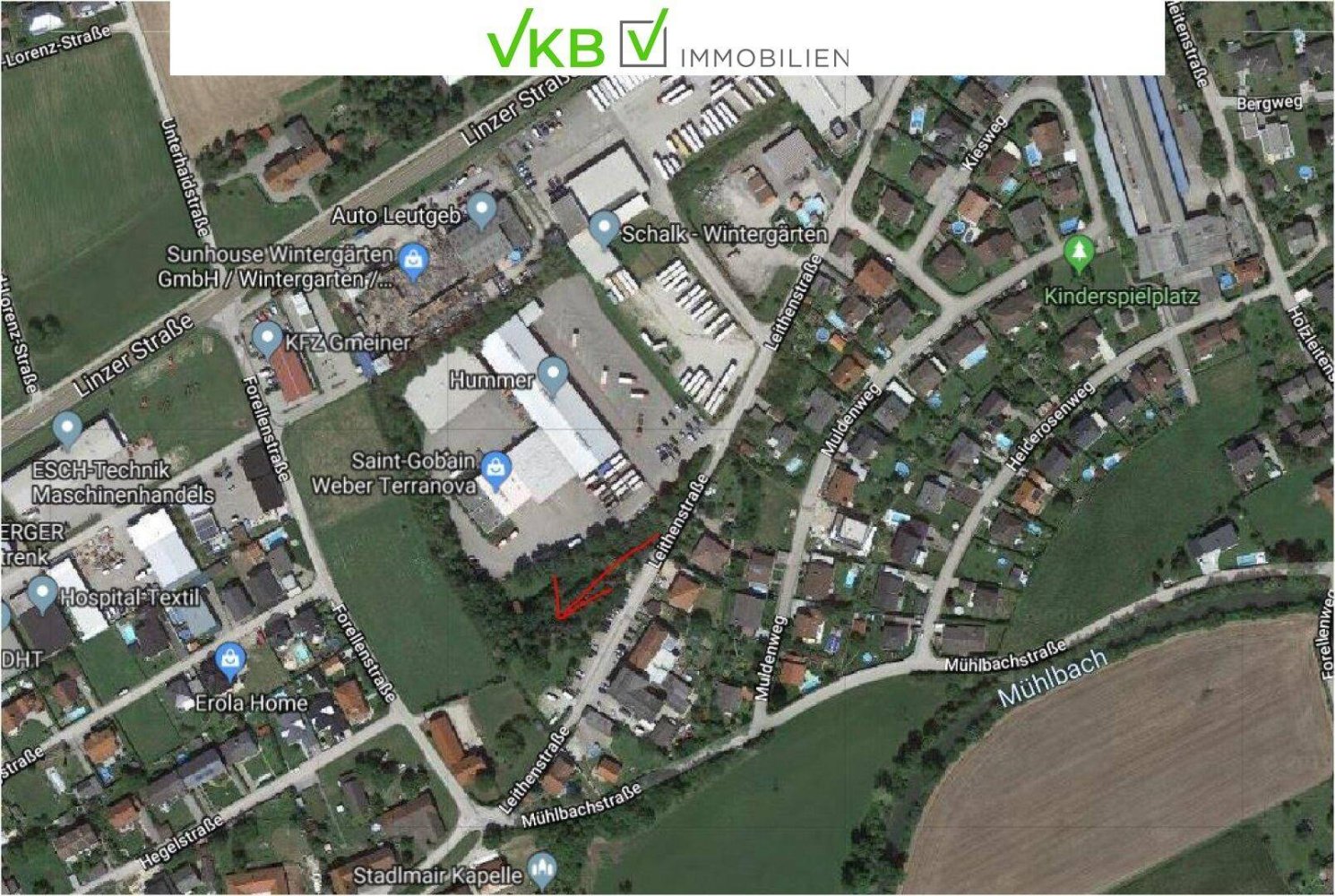 Grundstück in Marchtrenk, Austria 3312m², Nr. 22660