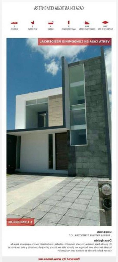 3 bedrooms House in Puebla, Mexico No. 166359