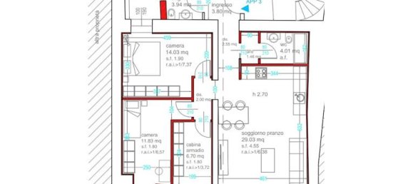 2 rooms Apartment in Bussolengo, Italy No. 252960 3