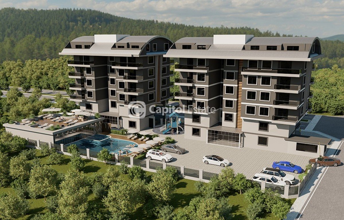 Apartment 2+1 in Antalya, Turkey No. 6396