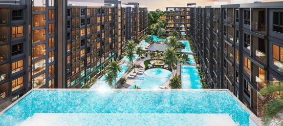 Apartamento de 2 divisões em Pattaya, Thailand N.º 74891 8