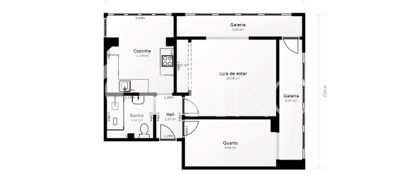 1 bedroom Apartment in Lisbon, Portugal No. 96667 21