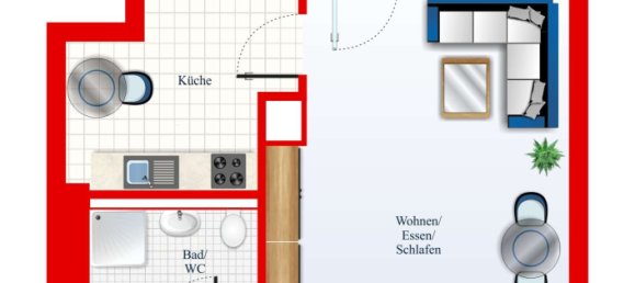 Квартира с 1 спальней в Пренцлауэр-Берг, Германия № 81247 10