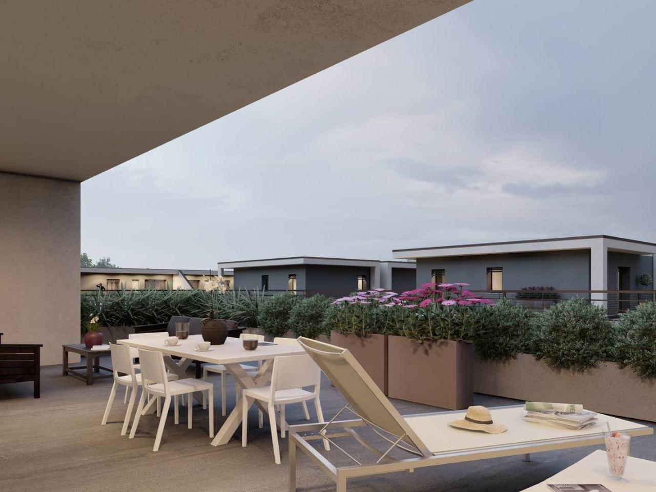 Квартира с 4 комнатами в Понте Сан Пьетро, Италия № 135155