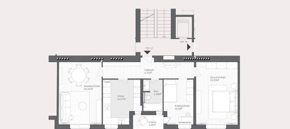 3-Zimmer Wohnung in Wien, Austria, Nr. 186510 2
