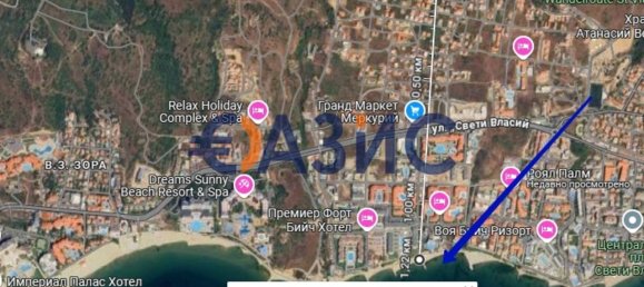 756m² Land in Sveti Vlas, Bulgaria No. 652 15