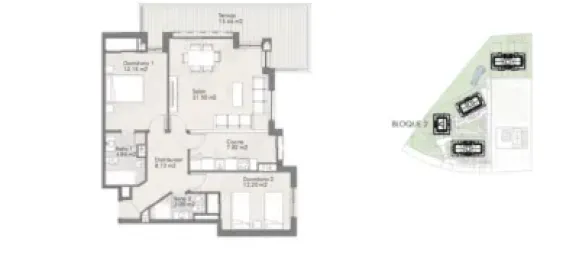 2 Schlafzimmer Wohnung in Mijas, Spain, Nr. 22083 19