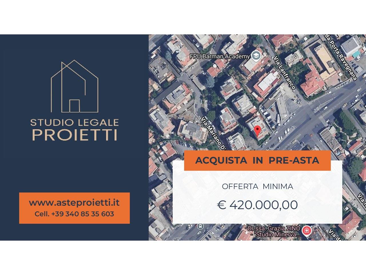 5 chambres Appartement à Rome, Italy No. 307775