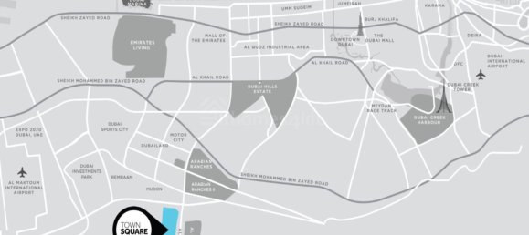 Apartamento de 2 dormitorios en Town Square, UAE No. 120177 15