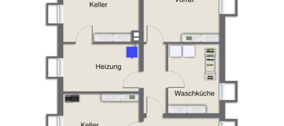 3 غرف نوم تاون هاوس في Solingen, Germany رقم 319109 23